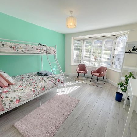 Large 3 Bedroom & 2 Bath - Ground Floor With Parking Bournemouth Exterior foto