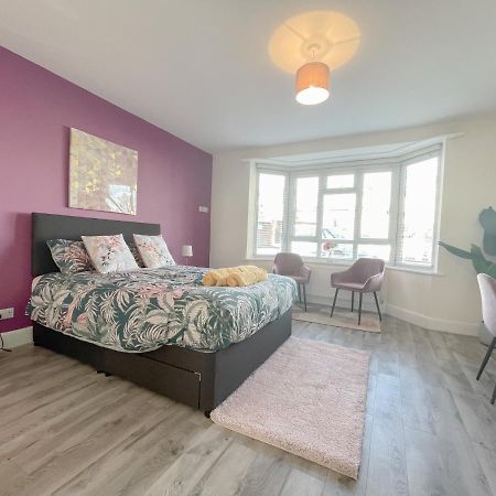 Large 3 Bedroom & 2 Bath - Ground Floor With Parking Bournemouth Exterior foto